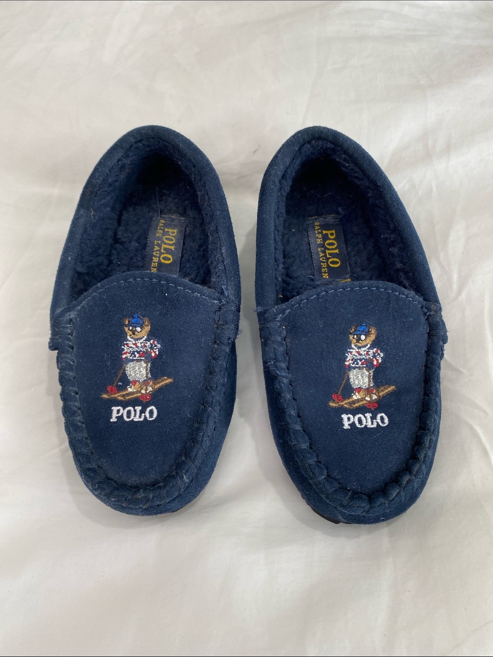 Toddler Boy Polo Ralph Lauren Moccasin slippers